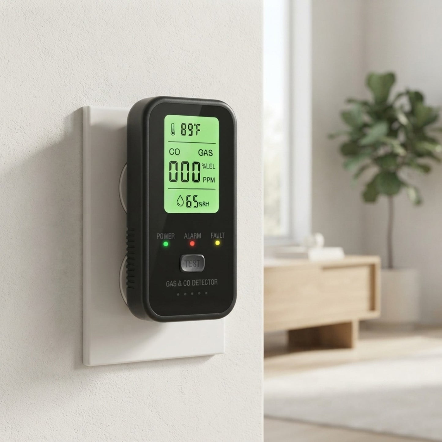 SafeNest™ 4 in 1 Gas Detector