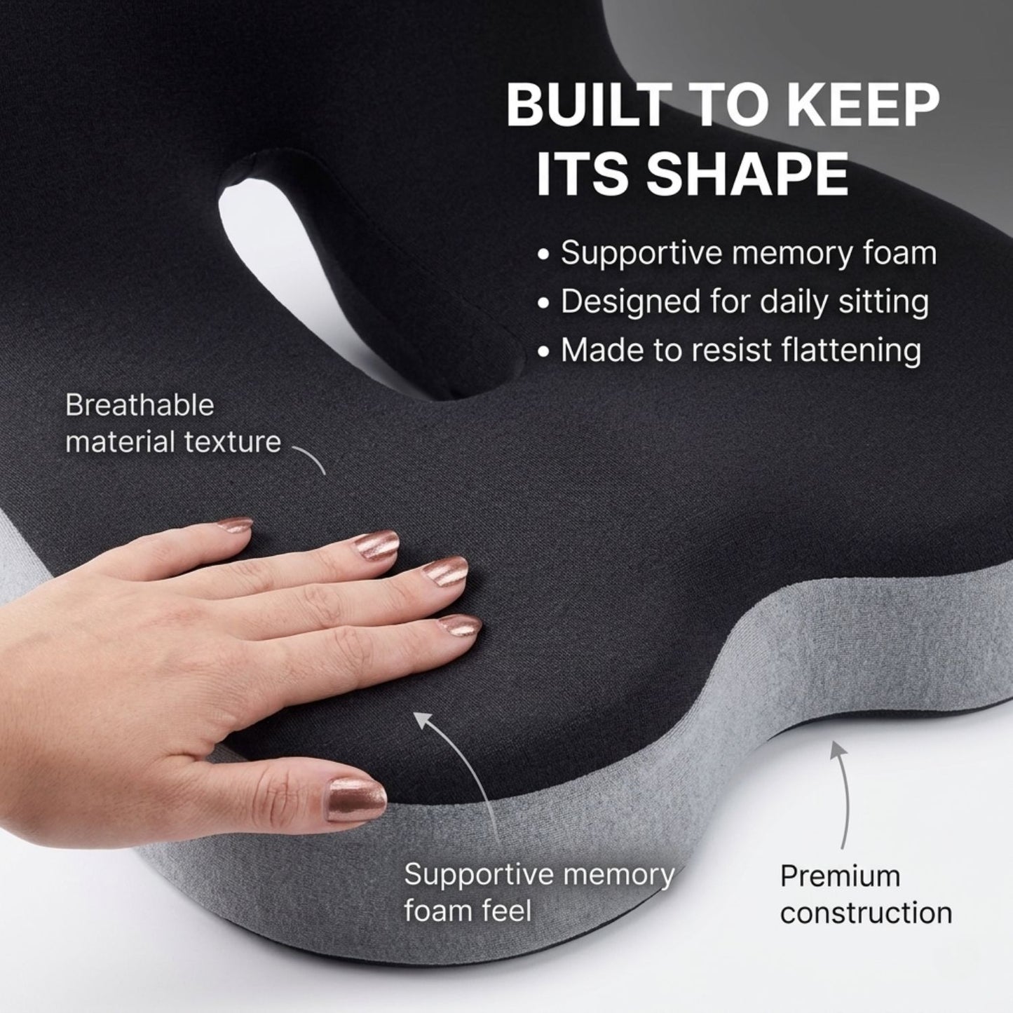 StaySeat™ Orthopedic Support Cushion
